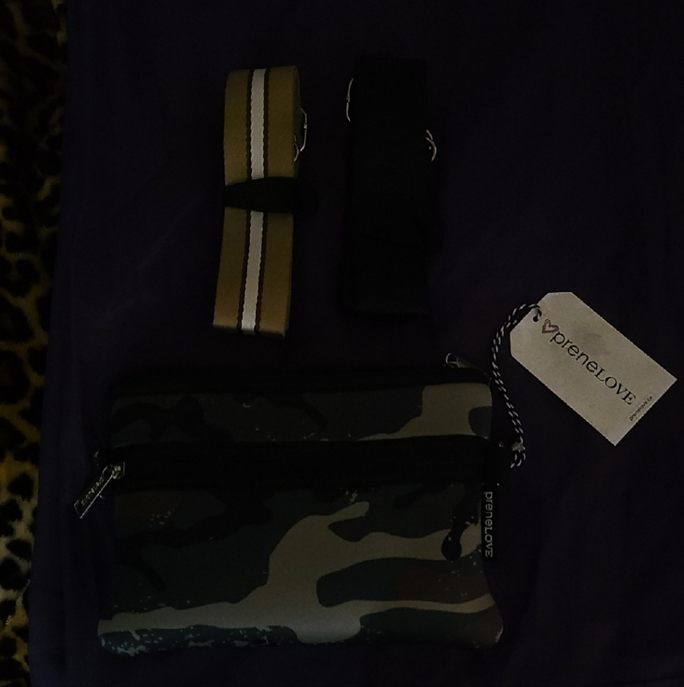 Camouflage Crossbody Bag with Adjustable Strap